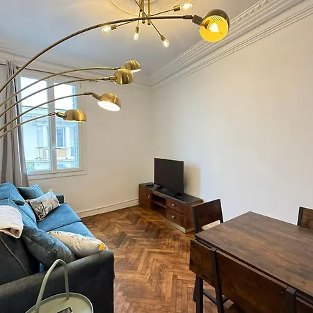T2 Lumineux Avec Charme Bourgeois 5ᵉ Etage Plages & Centre A Pied Apartment